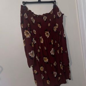 Xhilaration off the shoulder long sleeve dress -xxl